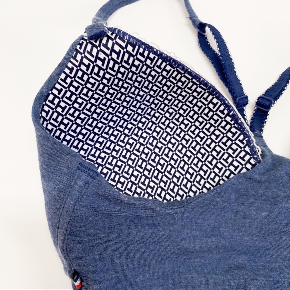 Tommy Hilfiger Longline Bra/Panty Set Heather Blue - Picture 10 of 15